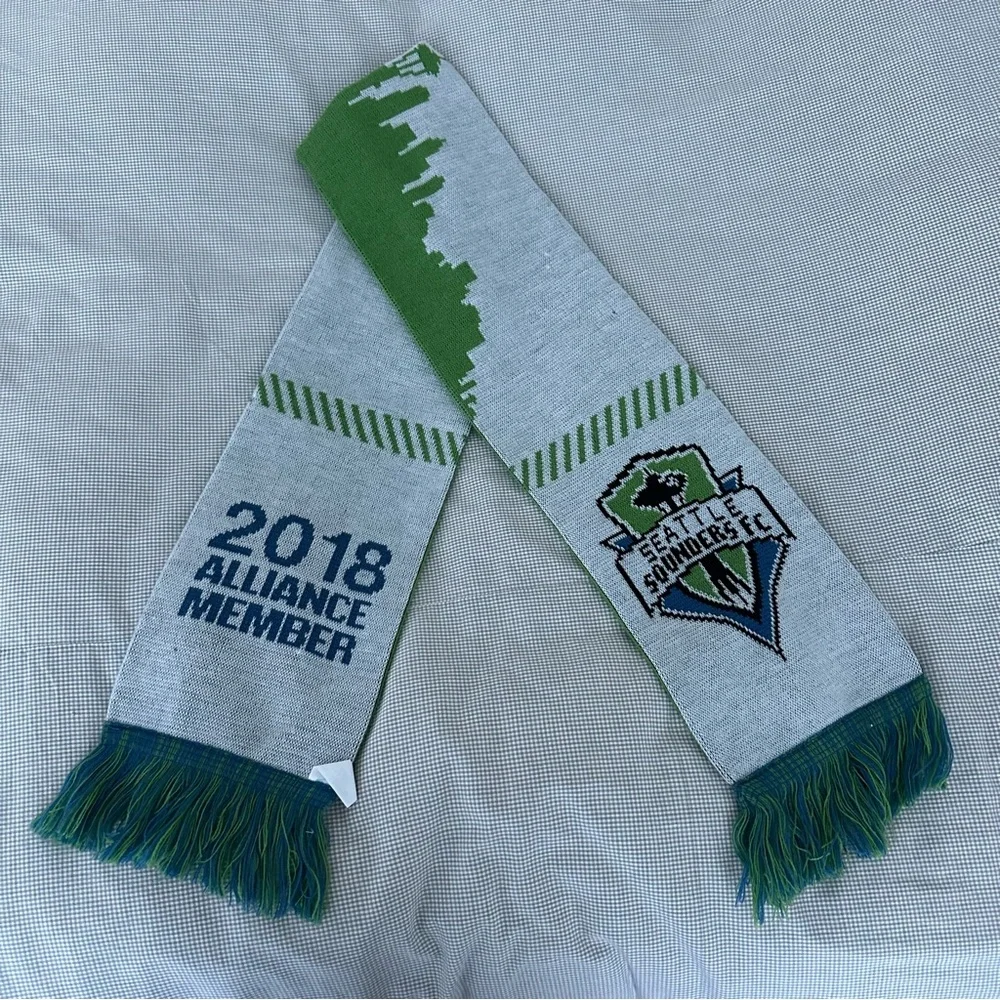 MLS Sale! Five Seattle Sounders FC Soccer Season Tix Holder Scarves! - Picture 7 of 16